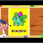Coloriage Youtube Frais Coloriage Pokémon "herbizarre" I Coloriages Pour Enfants