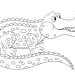 Crocodile Coloriage Inspiration Coloriage à Imprimer Un Crocodile Dory Coloriages