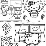 Dessin Coloriage À Imprimer Génial 143 Dessins De Coloriage Hello Kitty à Imprimer