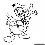 Donald Coloriage Inspiration Coloriage Donald Duck Dessin Gratuit à Imprimer
