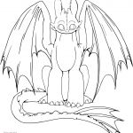 Dragon 3 Coloriage Nouveau Toothless Coloring Page