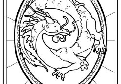 Dragon Chinois Coloriage Inspiration Signe astrologique Chinois Dragon Copie Coloriage Signes