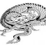 Dragon Chinois Coloriage Luxe Coloriage Dragon Chinois Simple Facile Dessin