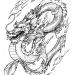 Dragon Chinois Coloriage Nouveau Dragon Chinois Chine Asie Coloriages Difficiles Pour