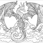 Dragons Coloriage Génial Dragon Des Montagnes Dragons Coloriages Difficiles