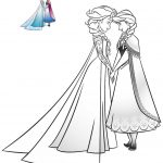 Elsa Et Anna Coloriage Unique Coloriage Elsa Et Anna Les Meilleures Amies Bff Dessin