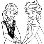 Elsa Et Anna Coloriage Unique La Reine Des Neiges Elsa Anna Coloriage La Reine Des