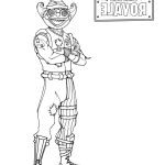 Fortnite Coloriage Inspiration Coloriage Fortnite Peekaboo Outfit Jecolorie