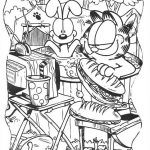 Garfield Coloriage Élégant Drawings To Paint & Colour Garfield Print Design 029