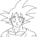 Goku Coloriage Meilleur De Facile Dragon Ball Broly Super Sayian Legendaire Coloriage