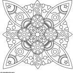 Imprimer Coloriage Mandala Luxe Coloriage Mandala Fleur