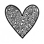 Keith Haring Coloriage Luxe Coloriage Keith Haring Coloriages Pour Enfants