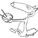 Le Loup Qui Coloriage Frais 92 Best Images About Loup Qui Voulait Faire Le Tour Du