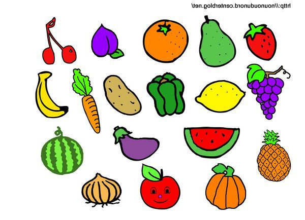 Légumes Coloriage Nice Gommettes Fruits Et Legumes