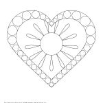 Mandala Coloriage Coeur Élégant 18 Dessins De Coloriage Mandala Coeur à Imprimer