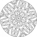 Mandala Coloriage Luxe Mandala A Colorier Page 3