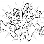 Mario Bros Coloriage Meilleur De Coloring Pages Mega Blog Mario Bros Coloring Pages
