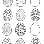 Oeuf Coloriage Génial Coloriage Paques Oeufs