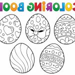 Oeuf Paques Coloriage Luxe Coloriage De Pâques Les Gros Six œufs De La Poule