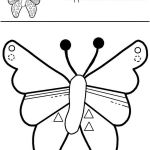 Papillon Coloriage Maternelle Génial Graphisme Termine La Décoration Des Ailes Du Papillon
