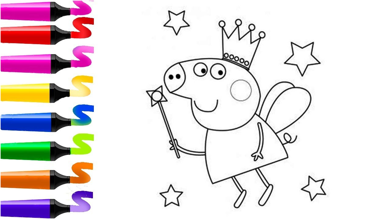 Peppa Pig Coloriage Inspiration Coloriage Magique Coloriage Peppa Pig Peppa Pig