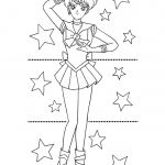 Sailor Moon Coloriage Nice Sailor Uranus Pose Est Un Coloriage De Sailor Moon