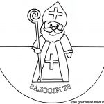 Saint Nicolas Coloriage Génial Coloriage Saint Nicolas
