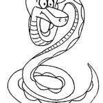 Serpent Coloriage Élégant Coloriage Serpent à Imprimer Gratuitement