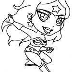 Super Heros Coloriage Meilleur De Coloriage Mini Cute Wonder Woman Bebe Dessin