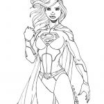 Supergirl Coloriage Nice Dibujos De Supergirl Hd Para Colorear