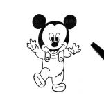 Tête Mickey Coloriage Luxe Disney Coloriages Mickey Mouse Avec Dessin Mickey Mouse 4
