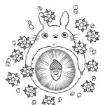 Totoro Coloriage Génial Totoro By Vera Dibujo Pinterest