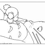 Totoro Coloriage Génial Totoro Coloring Pages Coloring Home