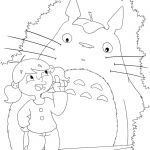 Totoro Coloriage Inspiration Coloriage Zoé Et Totoro