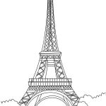 Tour Eiffel Coloriage Génial Dessins Et Coloriages 5 Coloriages De La Tour Eiffel En