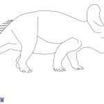 Triceratops Coloriage Génial Coloriage Dinosaure Triceratops à Imprimer Et Colorier