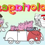 Youtube Coloriage Nice Peppa Pig Cars Dora L Exploratrice Cahier De