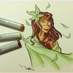 Coloriage 3 Marker Challenge Luxe 3 Marker Challenge Forest Maiden By Flopsey2006 On