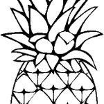 Coloriage Ananas Kawaii Unique Pineapple Coloring Page