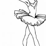 Coloriage Ballerina Élégant Ballerina Coloring Pages For Girls Coloring Pages