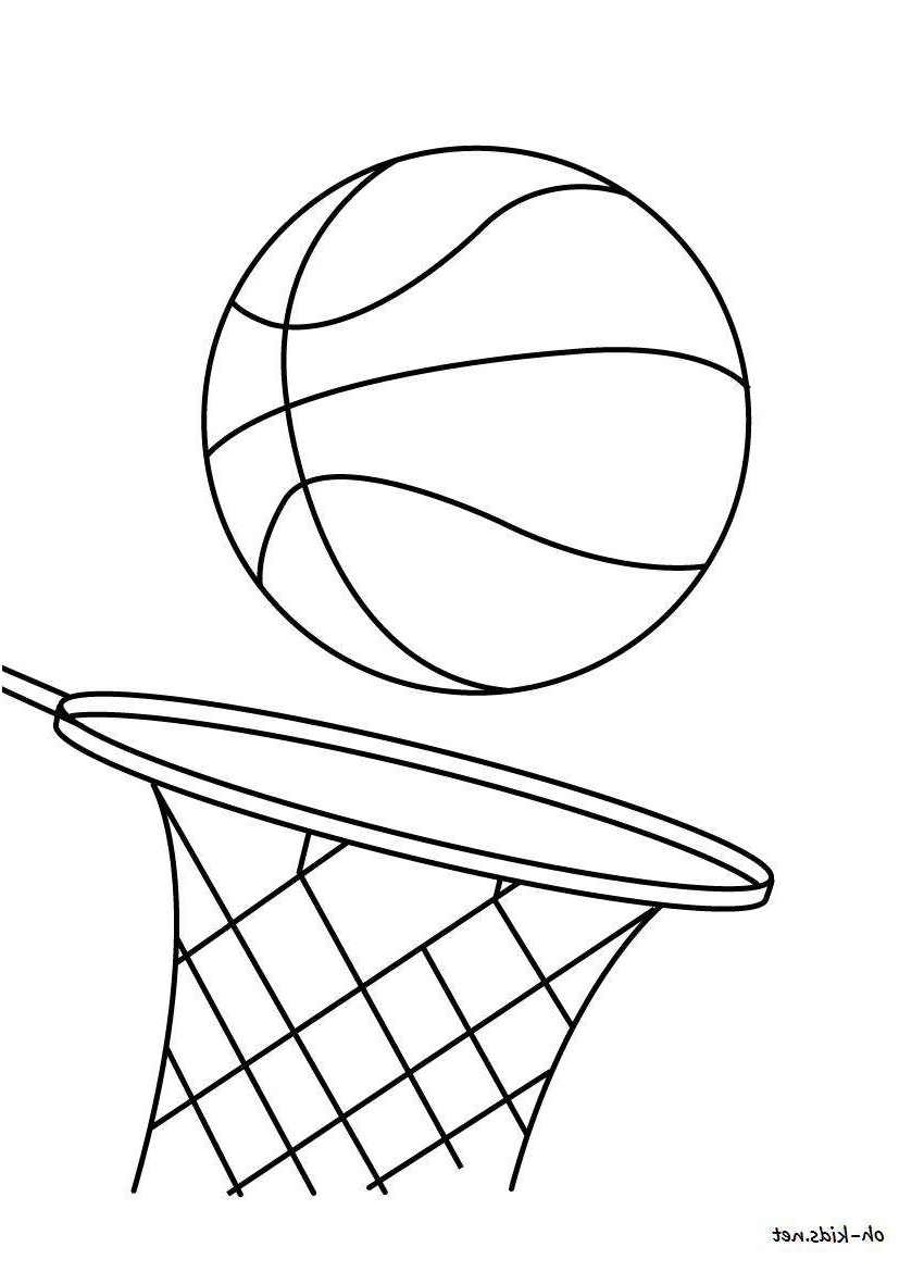 Coloriage Basketball Nice Net Coloring Coloring Pages