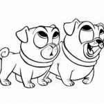 Coloriage Bingo Et Rolly Luxe Hissy Rolly And Bingo Puppy Dog Pals Coloring Page