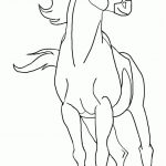 Coloriage Cheval Spirit Nice Paarden Kleurplaat Spirit Malvorlage Wally Dressur