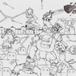 Coloriage Clash Of Clan Inspiration Clash Of Clans Coloring Pages