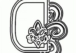 Coloriage D&amp;#039;adulte Nice Coloriage Lettre D à Imprimer Dans Les Coloriages Lettrine