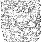 Coloriage Disney Kawaii Nice Pusheen Coloring Pages For Adults