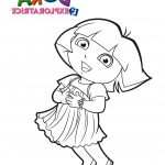 Coloriage Dora L'exploratrice Frais Dora Chante