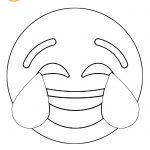 Coloriage Emoji A Imprimer Meilleur De Coloriage Twitter Crying Laughing Emoji Dessin