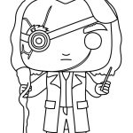 Coloriage Figurine Pop Inspiration Coloring Pages Funko Pop Print Popular Character Figures