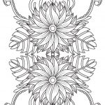 Coloriage Fleurs Adulte Nice Pin On Floral Coloring Pages For Adults